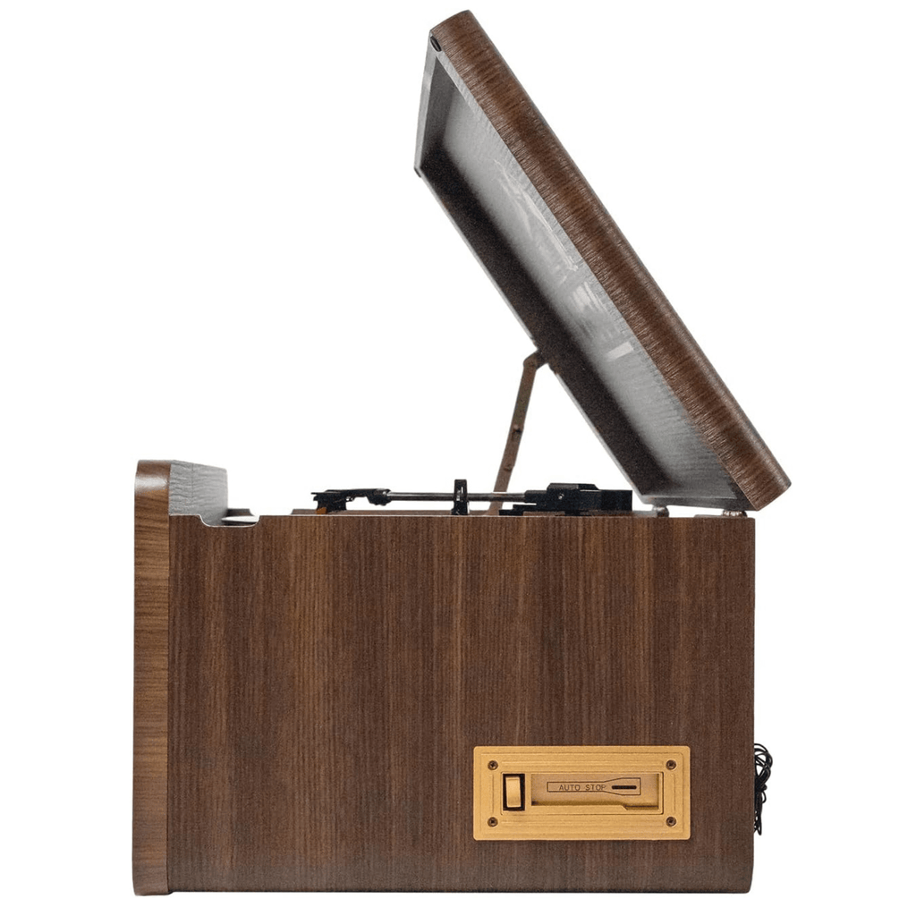 Victor Monument 8-in-1 Wood Music Center Espresso - Refurbished